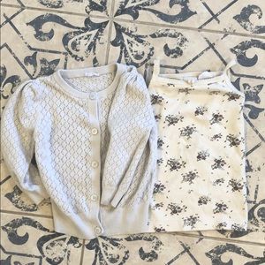 Jamie Kay tank and cardigan
